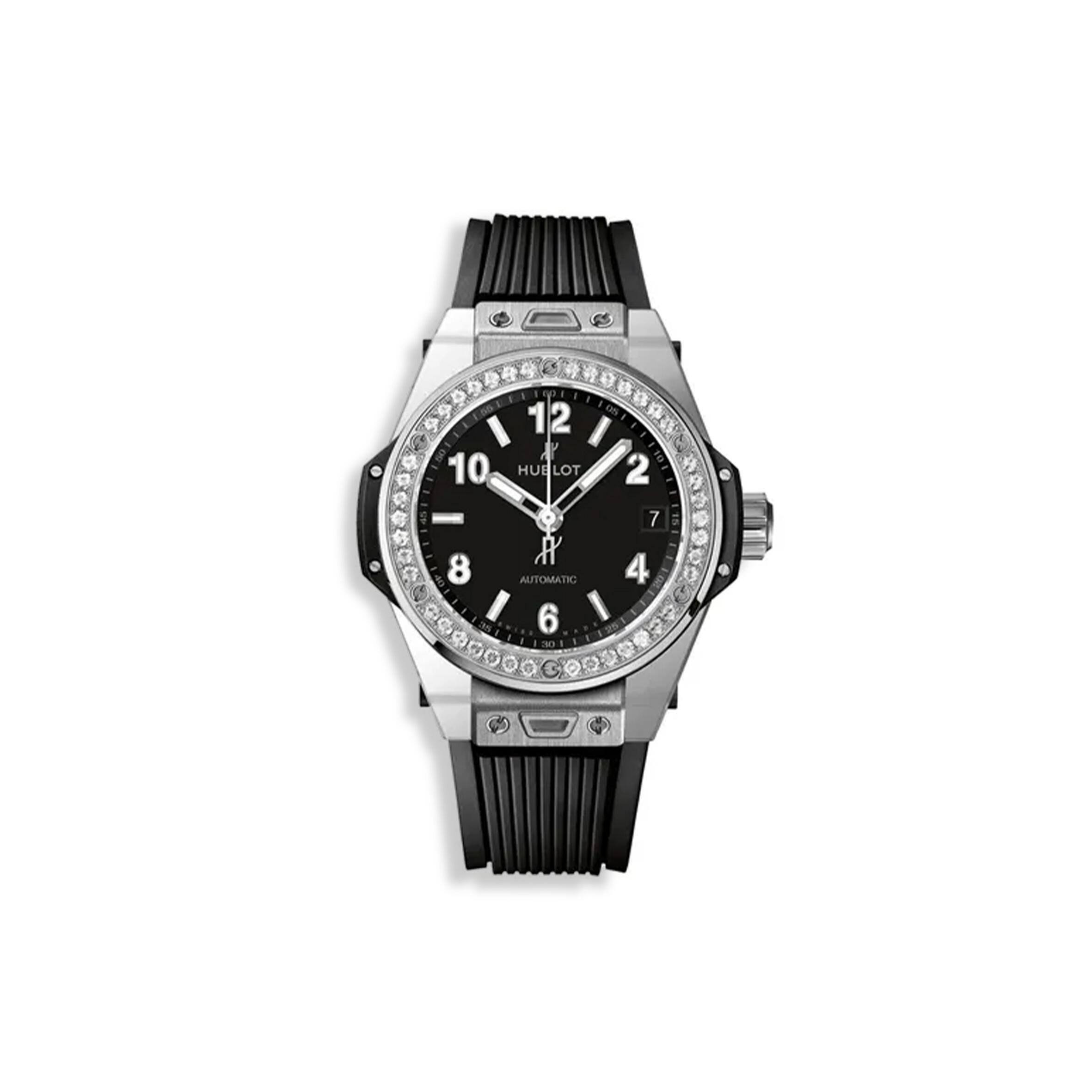 HUBLOT BIG BANG ONE CLICK STEEL DIAMONDS 39 MM 465.SX.1170.RX.1204